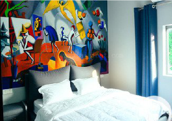 城步对于酒店的墙体彩绘而言更注重哪些方面？