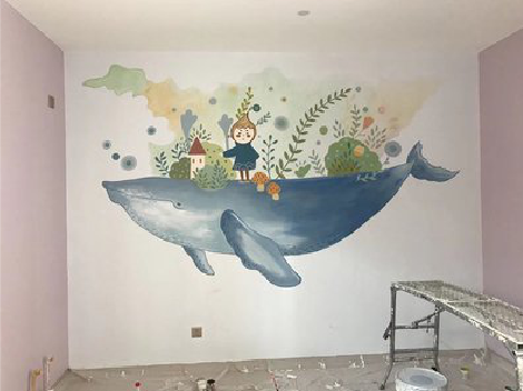 城步手绘墙的特点及优势。